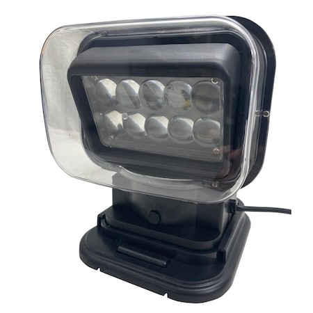 Race Sport Motorized 50W Led Spot Light W/ Remote 360 Degree/120 Degree Swivel Function RSM50WB